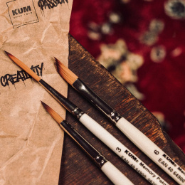 Pensel Memory Point Round 000 i gruppen Kunstnerartikler / Pensler / Syntetiske pensler hos Pen Store (136276)