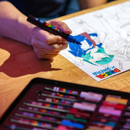 Posca PC-5M Manga Hero 8-sæt i gruppen Penne / Kunstnerpenne / Akrylmarkers hos Pen Store (136280) Posca PC-5M Manga Hero 8-sæt i gruppen Penne / Kunstnerpenne / Akrylmarkers hos Pen Store (136280)