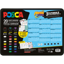 Posca Manga Hero 20-sæt i gruppen Penne / Kunstnerpenne / Akrylmarkers hos Pen Store (136281) Posca Manga Hero 20-sæt i gruppen Penne / Kunstnerpenne / Akrylmarkers hos Pen Store (136281)