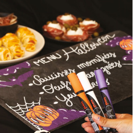 Chalk Marker PWE-5M Halloween 4-sæt i gruppen Penne / Mærkning og kontor / Markeringspenne hos Pen Store (136283)