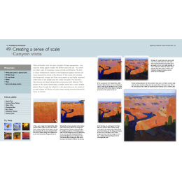 Learn to Paint in Acrylics with 50 Small Paintings i gruppen Hobby & Kreativitet / Bøger / Instruktionsbøger hos Pen Store (136299)