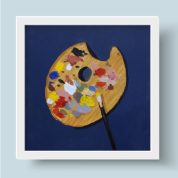 Learn to Paint in Acrylics with 50 Small Paintings i gruppen Hobby & Kreativitet / Bøger / Instruktionsbøger hos Pen Store (136299)