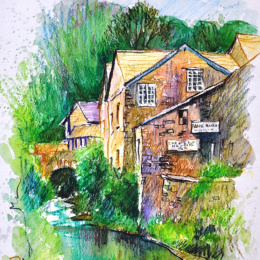 Sketching Outdoors i gruppen Hobby & Kreativitet / Bøger / Inspirationsbøger hos Pen Store (136312)