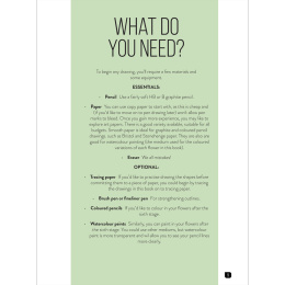 Draw 100: Flowers i gruppen Hobby & Kreativitet / Bøger / Inspirationsbøger hos Pen Store (136315)