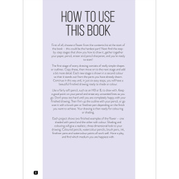 Draw 100: Flowers i gruppen Hobby & Kreativitet / Bøger / Inspirationsbøger hos Pen Store (136315)