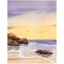 The Easy Guide to Painting Water in Watercolour i gruppen Hobby & Kreativitet / Bøger / Instruktionsbøger hos Pen Store (136317)