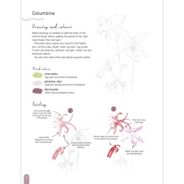 Paint 50: Watercolour Flowers i gruppen Hobby & Kreativitet / Bøger / Instruktionsbøger hos Pen Store (136318)