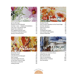 Nature in Watercolour i gruppen Hobby & Kreativitet / Bøger / Inspirationsbøger hos Pen Store (136320)