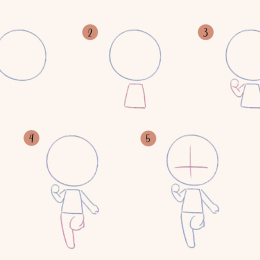 Draw 30: Kawaii i gruppen Hobby & Kreativitet / Bøger / Instruktionsbøger hos Pen Store (136323)