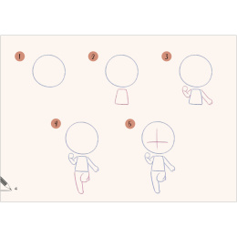 Draw 30: Kawaii i gruppen Hobby & Kreativitet / Bøger / Instruktionsbøger hos Pen Store (136323)