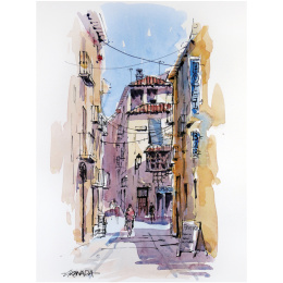 Plein Air Painting with Watercolours i gruppen Hobby & Kreativitet / Bøger / Instruktionsbøger hos Pen Store (136327)