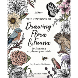 The Kew Book of Drawing Flora and Fauna i gruppen Hobby & Kreativitet / Bøger / Instruktionsbøger hos Pen Store (136328)