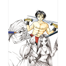 Step-by-Step Manga Workbook i gruppen Hobby & Kreativitet / Bøger / Inspirationsbøger hos Pen Store (136329)