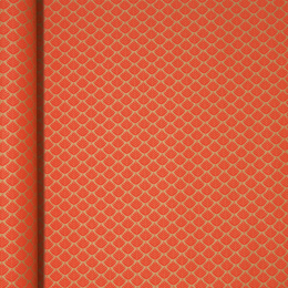 Gavepapir 35cm x 5m Kraft Røde Blomster i gruppen Hobby & Kreativitet / Højtider og sæsoner / Indpakning hos Pen Store (136355)