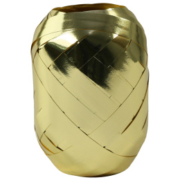Gavebånd metallic 10m x 7 mm Guld i gruppen Hobby & Kreativitet / Højtider og sæsoner / Indpakning hos Pen Store (136411)