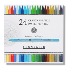 Pastelpennesæt 24-pak Landscape i gruppen Penne / Kunstnerpenne / Pastelblyanter hos Pen Store (136579)