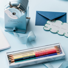 Bicolor Alpine Frost 9‑sæt + pensel i gruppen Penne / Kunstnerpenne / Akvarelblyanter hos Pen Store (136599)