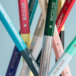 Bicolor Alpine Frost 9‑sæt + pensel i gruppen Penne / Kunstnerpenne / Akvarelblyanter hos Pen Store (136599)