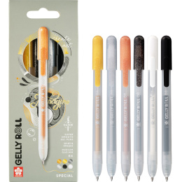 Gelly Roll Click 6-pak i gruppen Penne / Skrive / Gelpenne hos Pen Store (136604)