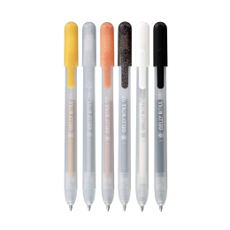 Gelly Roll Click 6-pak i gruppen Penne / Skrive / Gelpenne hos Pen Store (136604)