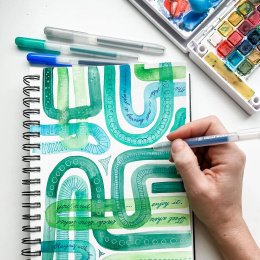 Gelly Roll Click Stardust Glitter 10-pak i gruppen Produktserie / Sakura Gelly Roll hos Pen Store (136606)