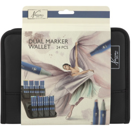 Marker Wallet 24 Penne i gruppen Penne / Kunstnerpenne / Illustrationmarkers hos Pen Store (136611)