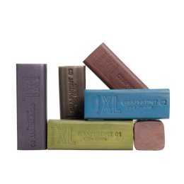 Graphitint XL Blocks Tin sæt 6 stk i gruppen Kunstnerartikler / Kridt og blyanter / Grafit og blyant hos Pen Store (136638)