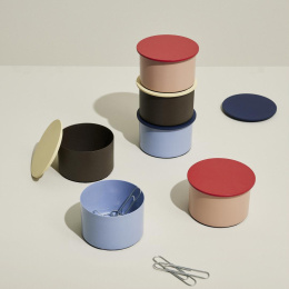 Opbevaring District Box Small Rosa/Rød i gruppen Hobby & Kreativitet / Organisere / Oppbevaringsbokser hos Pen Store (136676)