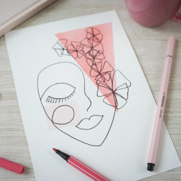 Pen 68 Fiberpen 10-pak i gruppen Penne / Kunstnerpenne / Tusser hos Pen Store (136788)