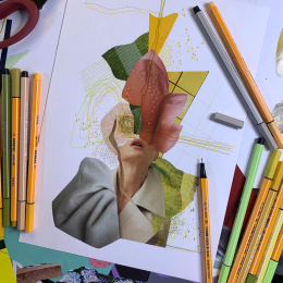 Point 88 Fineliner 8-pak Pastel i gruppen Kundsegment / Kundsegment Art hos Pen Store (136797)