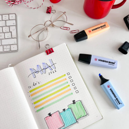 BOSS Original Pastel 4-pak Sæt 2 i gruppen Penne / Mærkning og kontor / Highlighters hos Pen Store (136800)