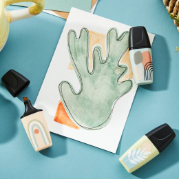 BOSS Mini Nature vibes 3-pak i gruppen Penne / Mærkning og kontor / Highlighters hos Pen Store (136802)