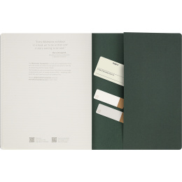 Student Cahier XXL Myrtle Green i gruppen Papir & Blok / Skriv og noter / Notesbøger hos Pen Store (136805_r)