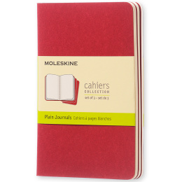 Cahier Notebook Pocket Red Ulinjeret i gruppen Papir & Blokke / Skriv og noter / Notesbøger hos Pen Store (136811)