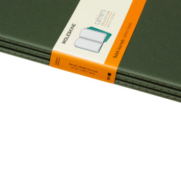 Cahier Notebook XL Green Linjeret i gruppen Papir & Blokke / Skriv og noter / Notesbøger hos Pen Store (136814)