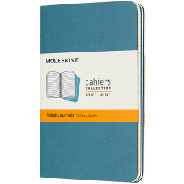 Cahier Notebook Pocket Brisk Blue Linjeret i gruppen Papir & Blokke / Skriv og noter / Notesbøger hos Pen Store (136815)