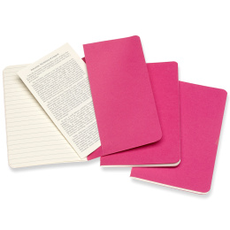 Cahier Notebook Pocket Pink Linjeret i gruppen Papir & Blokke / Skriv og noter / Notesbøger hos Pen Store (136818)