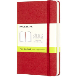 Classic Hard Cover Notebook Pocket Red i gruppen Papir & Blok / Skriv og noter / Notesbøger hos Pen Store (136819_r)