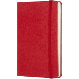 Classic Hard Cover Notebook Pocket Red i gruppen Papir & Blok / Skriv og noter / Notesbøger hos Pen Store (136819_r)