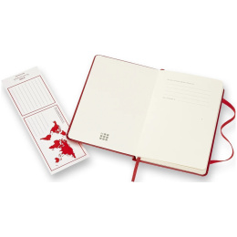 Classic Hard Cover Notebook Pocket Red i gruppen Papir & Blok / Skriv og noter / Notesbøger hos Pen Store (136819_r)
