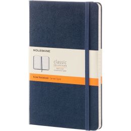 Classic Hard Cover Notebook Large Blue i gruppen Papir & Blok / Skriv og noter / Notesbøger hos Pen Store (136821_r)