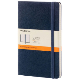Classic Hard Cover Notebook Large Blue i gruppen Papir & Blokke / Skriv og noter / Notesbøger hos Pen Store (136821_r)