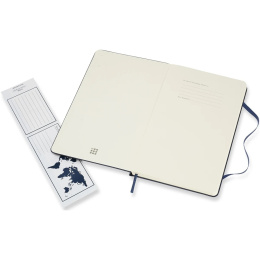 Classic Hard Cover Notebook Large Blue i gruppen Papir & Blokke / Skriv og noter / Notesbøger hos Pen Store (136821_r)