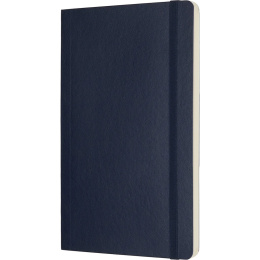 Classic Soft Cover Notebook Large Blue Dotted i gruppen Papir & Blok / Skriv og noter / Notesbøger hos Pen Store (136828)