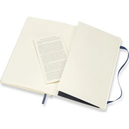 Classic Soft Cover Notebook Large Blue Dotted i gruppen Papir & Blok / Skriv og noter / Notesbøger hos Pen Store (136828)