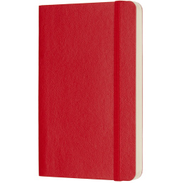 Classic Soft Cover Notebook Pocket Red i gruppen Papir & Blok / Skriv og noter / Notesbøger hos Pen Store (136829_r)