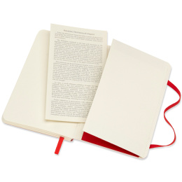 Classic Soft Cover Notebook Pocket Red i gruppen Papir & Blok / Skriv og noter / Notesbøger hos Pen Store (136829_r)