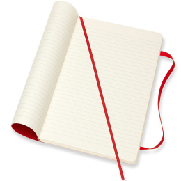 Classic Soft Cover Notebook Large Red i gruppen Papir & Blok / Skriv og noter / Notesbøger hos Pen Store (136830_r)