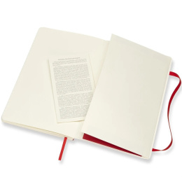 Classic Soft Cover Notebook Large Red i gruppen Papir & Blok / Skriv og noter / Notesbøger hos Pen Store (136830_r)