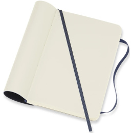 Classic Soft Cover Notebook Pocket Blue Ulinjeret i gruppen Papir & Blok / Skriv og noter / Notesbøger hos Pen Store (136832)